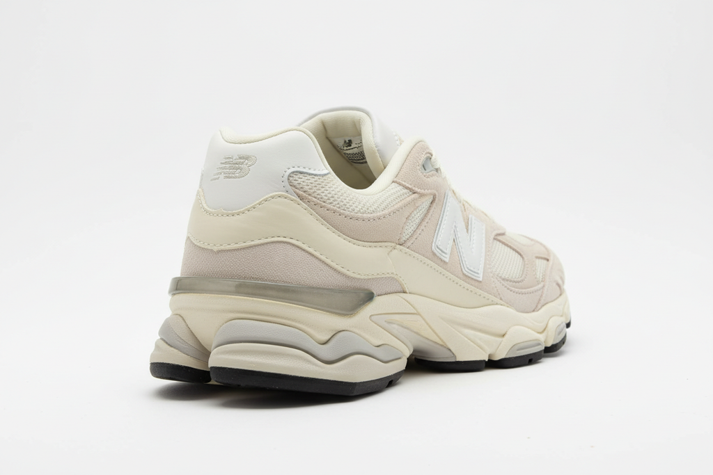back view of the new balance 9060 sea salt